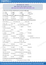 Đề thi học kì 2 Tiếng Anh 7 Global Success - Đề số 4